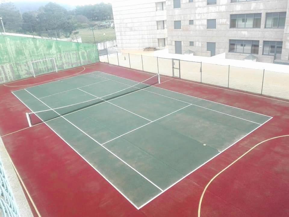 Beach Front Apartment - With Swimming Pool, Barbecue And Tennis Court! เวียนา โด กัสเตโล ภายนอก รูปภาพ